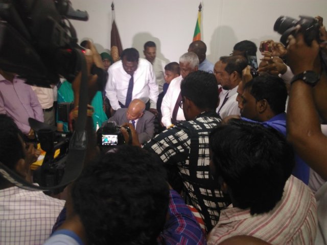 Assumption of duties by the New Govt.Agent. Mr.I.M.Haniffa-06.07.2018